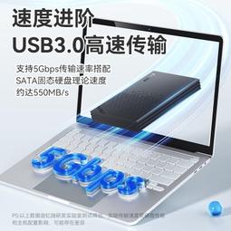 憶捷E1透明2.5寸移動硬盤盒USB2.0機械硬盤外置盒子type-c3.1接口 歷史價格詳細信息