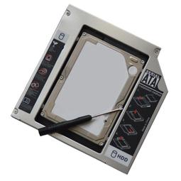 筆電光驅位2.5寸硬盤托架機械HDD/SSD固態硬盤盒支架9.5/12.7mm 歷史價格詳細信息