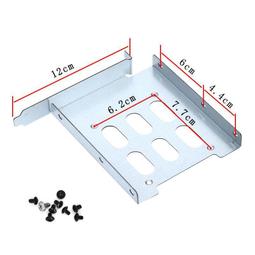 2.5/3.5寸桌機顯卡位PCI擴充托架固定SSD固態機械硬盤萬能支架 歷史價格詳細信息
