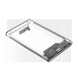 2.5寸移動硬盤盒typec筆電sata轉usb讀取器固態機械外接盒透明 歷史價格詳細信息