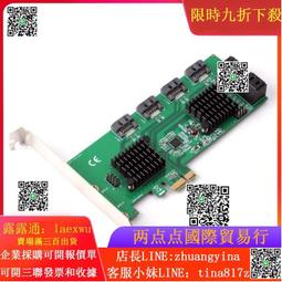 西霸E5-PCE9215-8I PCI-E轉SATA3.0擴充卡8口支持816T大容量硬盤 歷史價格詳細信息