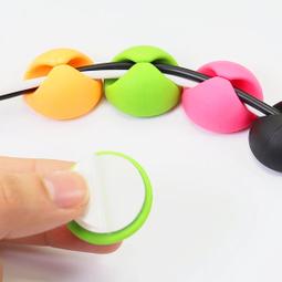 電線固定 繞線器 配線器 USB傳輸線 固線器 滑鼠鍵盤電腦 收納器 綁線器 固線夾 理線器理線塊 一套六個 歷史價格詳細信息