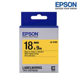 【含稅】EPSON LK-5YBP 黃底黑字 標籤帶 粉彩系列 (寬度18mm) 標籤貼紙 S655404 歷史價格詳細信息
