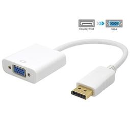 VGA母轉DP公轉接線 DisplayPort DP to VGA 高清1080P轉換 電腦/電視/投影/機上盒 VG 歷史價格詳細信息