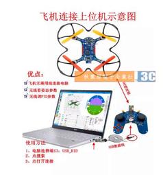 （含稅）開源STM32F103四軸飛行器 激光定高 光流定點 懸停 無人機 附燒錄器 + WIFI攝像頭 歷史價格詳細信息