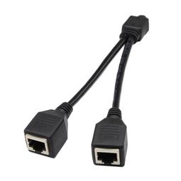 網路三通頭 RJ45 網線延長器 網線一分二轉接頭 連接器 分線器 網路線轉接頭 轉接頭 網路線 歷史價格詳細信息