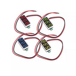 兩線直流電壓表頭 0.56寸LED數位電壓表 DC4.5V-30.0V 反接保護 歷史價格詳細信息