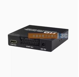 ☆ SCART/HDMI轉HDMI轉換器 掃把頭轉HDMI高清土星PS超任RGB轉高清支持1080P接電視機投影儀顯示器 價格比較,價格查詢,歷史價格詳細信息