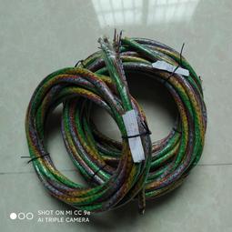 （議價出售）英國三芯帶網電源線 線結構第一層，透明膠皮，第二層金屬網，第三層灰膠皮，第四層三芯線，前嘅結構獨特 成色規 歷史價格詳細信息