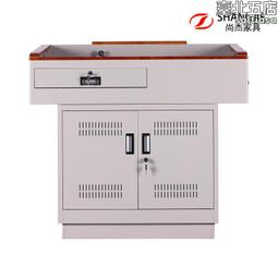 多媒體講臺顯示器隱藏式中控講桌鋼製學校教師智能可升降講臺 歷史價格詳細信息