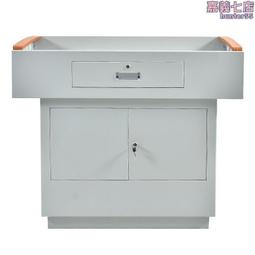 多媒體講臺鋼木製多功能教室電腦桌學校培訓桌老師講臺翻轉電腦桌 歷史價格詳細信息