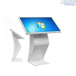 觸摸查詢一體機臥式廣告機斜立式觸控屏顯示器電腦落地32/43寸 歷史價格詳細信息