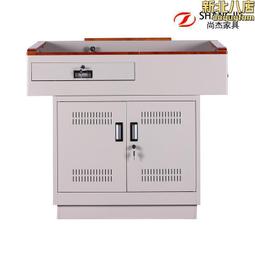 多媒體講臺顯示器隱藏式中控講桌鋼製學校教師智能可升降講臺 歷史價格詳細信息