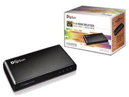 DigiSun VH714 4K2K HDMI一進四出影音分配器 1.4V 歷史價格詳細信息