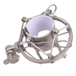 麥克風防震架 防震架 避震架 錄音 直播 廣播 專用 黑色 Podcast【凱傑樂器】 歷史價格詳細信息