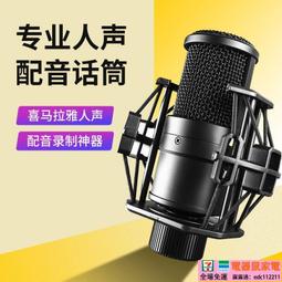 【24hr出貨】麥克風 電腦麥克風 大振膜專業配音電容麥克風有聲書錄音設備播音專用直播聲卡話筒 歷史價格詳細信息