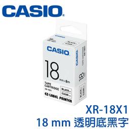 【MR3C】含稅附發票 CASIO卡西歐 18mm XR-18BU1 藍底黑字 原廠標籤機色帶 歷史價格詳細信息