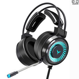 電腦耳機頭戴式筆記本臺式電競遊戲專用usb有線降噪耳麥適用 歷史價格詳細信息