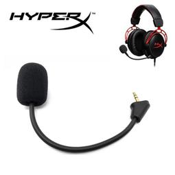 適用hyperx極度未知cloud颶風2暴風戰斧旋風插拔麥克風咪杆阿爾法天箭天際黑鷹s耳機咪杆遊戲話筒配件 歷史價格詳細信息