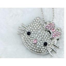 Hello Kitty隨身碟 姆指碟32G 64G 情人節 禮物 凱蒂貓 附鐵盒USB 可當項鍊 歷史價格詳細信息