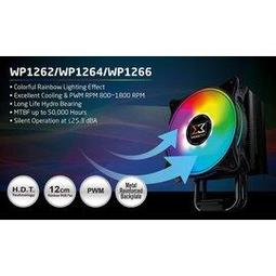Xigmatek Windpower RGB CPU 散熱器富鈞 WP1264 塔扇 HDT 熱導管直觸設計 歷史價格詳細信息