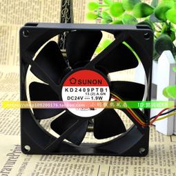 現貨.全新原裝臺駿tajun 7cm 24v 2.4w kde2407phv1-a 3線散熱風扇7015 歷史價格詳細信息