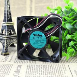 現貨nidec 8025 8cm 風扇 u80t24mua7-53j241 24v 009a 三線風扇 歷史價格詳細信息