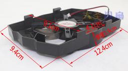 顯卡散熱伴侶8CM/9CM電腦機箱PCI顯卡散熱風扇靜音通用型支架包郵 歷史價格詳細信息
