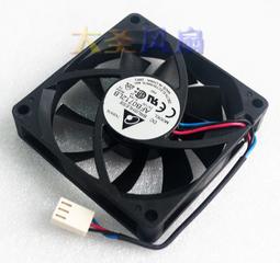 臺達 7015 AFB0712MB 12V 0.24A PWM測速4線CPU散熱風扇 歷史價格詳細信息