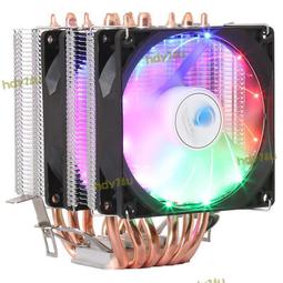 6銅管散熱器cpu銅管散熱器靜音CPU風扇臺式機1155 1366 AMD2011針 歷史價格詳細信息