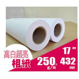 posterjet大圖輸出日本超高白亮面相紙170磅/61cmX30m/支 歷史價格詳細信息