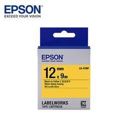 EPSON LK-4YBP S654404標籤帶(粉彩系列)黃底黑字12mm 歷史價格詳細信息