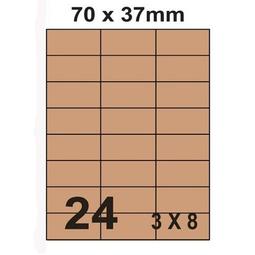 [職人の紙．工場販売] 尖端 系列／進口彩色標籤貼紙／4 x 6／直角無邊／24小格／1000張(入)／含稅價 ! 歷史價格詳細信息