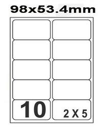 [職人の紙．工場販売] 尖端 系列／三合一標籤貼紙／A 4／2 x 4 直角／0.18mm厚度／1000張／含稅價 ! 歷史價格詳細信息