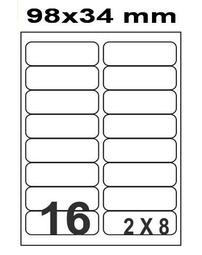 [職人の紙．工場販売] 尖端 系列＞三合一電腦標籤貼紙＞A4＞2 x 8 直角＞100張／超黏／速配達超取商品 ! 歷史價格詳細信息