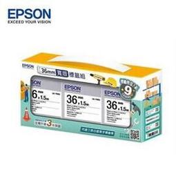 EPSON 36mm 標籤便捷套組 原廠標籤帶 BR-VN36WB-A BR-VN36YB-A適用：LW-Z5000 歷史價格詳細信息