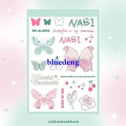 蝴蝶紋身貼 粉色少女心ins風彩色小清新辣妹身貼紙防水持久 歷史價格詳細信息