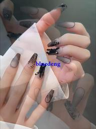 再變 純欲仙女美甲純手工穿戴甲裸色氣質法式魔鏡閃片美甲短杏仁 歷史價格詳細信息