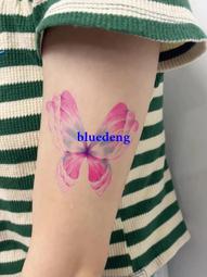 再變 可愛蝴蝶結草本紋身貼防水持久果汁貼紙楊冪可愛少女手指 歷史價格詳細信息