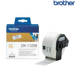 Brother DK-11208 定型標籤帶 ( 38x90mm 白底黑字 ) 耐久型紙質(3入組) 歷史價格詳細信息