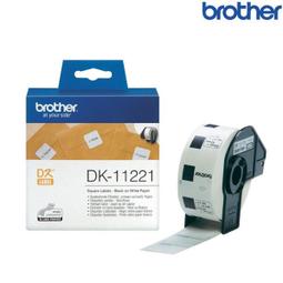 Brother DK-11221 定型標籤帶 ( 23x23mm 白底黑字 ) 耐久型紙質(3入組) 歷史價格詳細信息