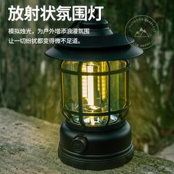 戶外露營燈帳篷氣氛燈長續航四葉折疊天幕多功能LED手電筒營地燈 歷史價格詳細信息