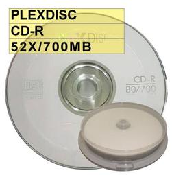 【台灣製造】PLEXDISC超亮面防水可列印CD-R 52X / 700MB空白光碟燒錄片 10片 歷史價格詳細信息