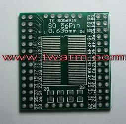 含稅 條碼STB062，轉接板   (0.635mm)SOP 56 TO DIP56預留可利用0805位置 價格比較,價格查詢,歷史價格詳細信息