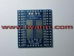 《德源科技》(含稅) 條碼STB072， 轉接板 (0.65mm)SOP 64 TO DIP64預留可利用0805位置 歷史價格詳細信息