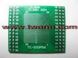 《德源科技》(含稅) 條碼STB072， 轉接板 (0.65mm)SOP 64 TO DIP64預留可利用0805位置 歷史價格詳細信息