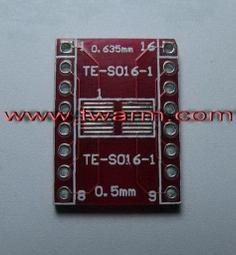 《德源科技》(含稅) 條碼STB072， 轉接板 (0.65mm)SOP 64 TO DIP64預留可利用0805位置 歷史價格詳細信息