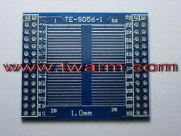 《德源科技》(含稅) 條碼STB072， 轉接板 (0.65mm)SOP 64 TO DIP64預留可利用0805位置 歷史價格詳細信息