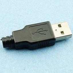 USB公頭 USB插頭 AM焊接式 USB公頭A型介面 直插平頭(F1A4) 188-04410 歷史價格詳細信息