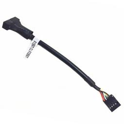 USB3.0轉USB2.0轉接線 主機板20針轉機殼9針 機箱前置USB轉接線 20Pin母 to 9Pin公 數據線 歷史價格詳細信息